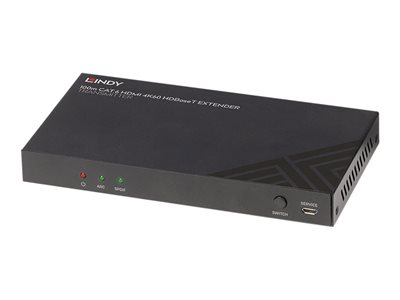 LINDY 100m Cat.6 HDMI 4K60 HDBaseT TransmitterAudio,IR/RS232 - 38341