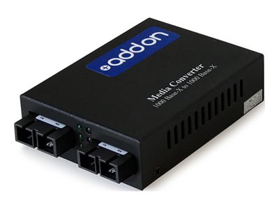 AddOn 100Mbs 1 SC to 1 SC Media Converter