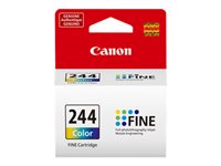 Canon CL-244 - color (cyan, magenta, yellow) - original - ink cartridge