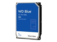 WD Blue WD10EZEX Hard drive 1 TB internal 3.5INCH SATA 6Gb/s 7200 rpm buffer: 64 MB 