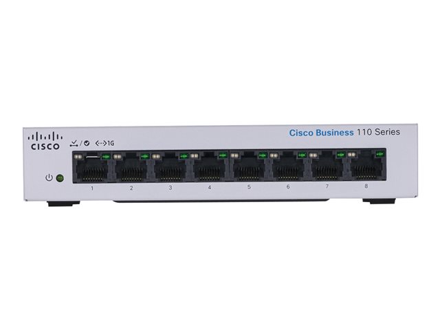 Cisco Business 110 Series 110-8T-D