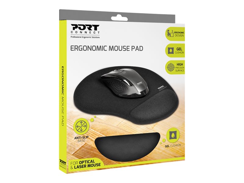 PORT Connect ERGONOMIC MOUSE PAD - tapis de souris