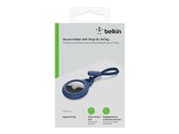 BELKIN AirTag Holder with Strap Blue