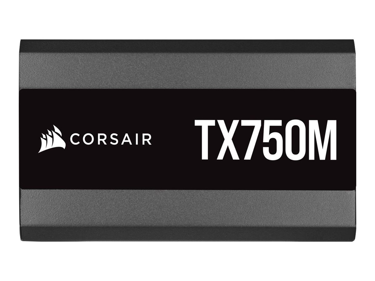 CORSAIR TX-M Series TX750M 750 Watt 80 PLUS GOLD Semi-Modular Low-Noise Power Supply