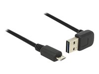 DeLOCK Easy USB 2.0 USB-kabel 5m Sort
