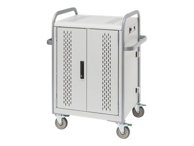 Bretford MDMLAP20-CTAL Cart for 20 notebooks steel aluminum, conc