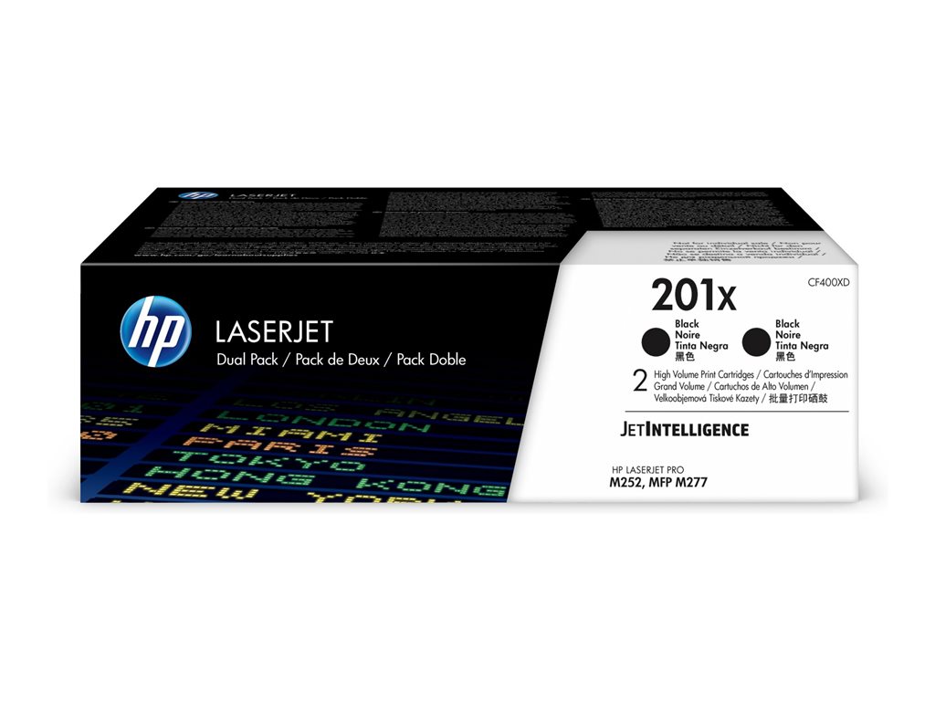 HP 201X LaserJet Cartouche de Toner Noir