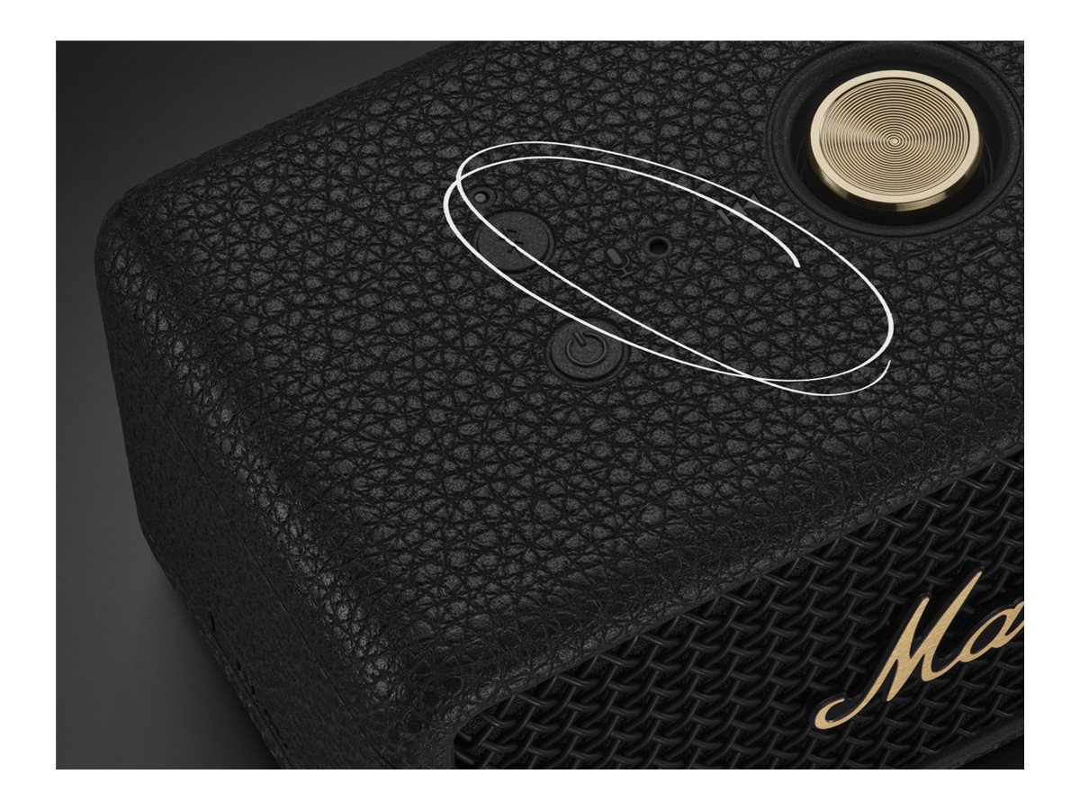 Marshall EMBERTON III Portable Bluetooth Speaker - Black and Brass