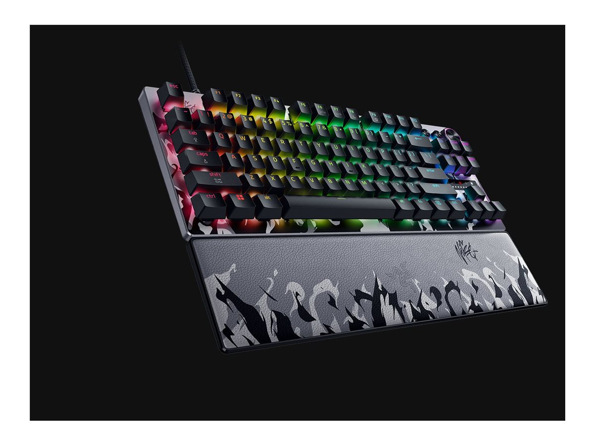 Razer Huntsman V3 Pro 8KHz NiKo Edition keyboard TKL Input Usage / lifestyle Front 72725