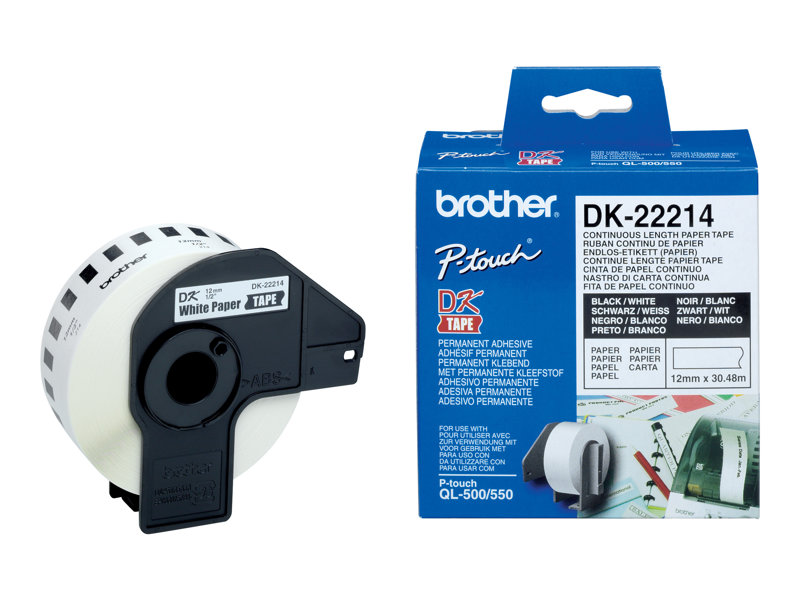 BROTHER RUBAN NOIR/BLANC LONG 3