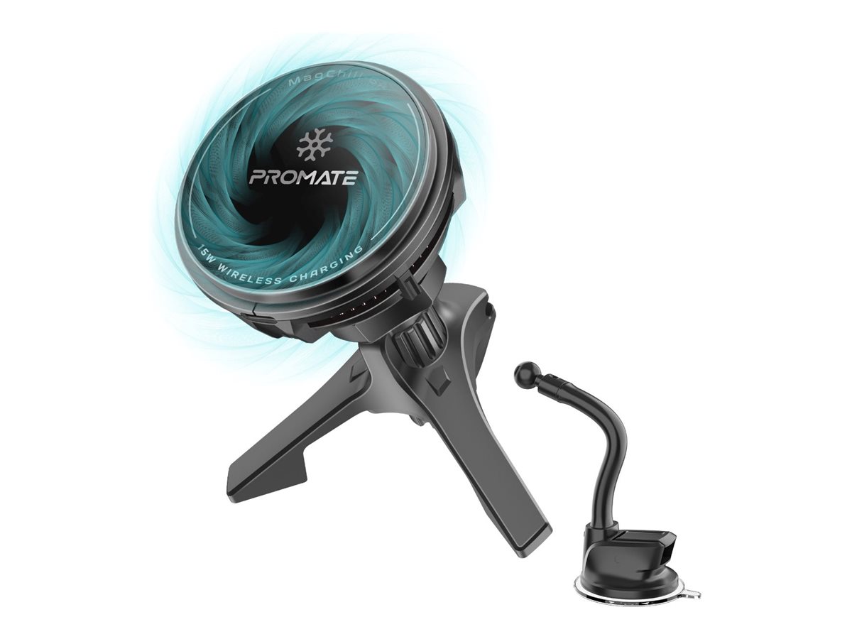 Promate MagChill-GA car power adapter cradleless 15 Product shot Right-angle 79850