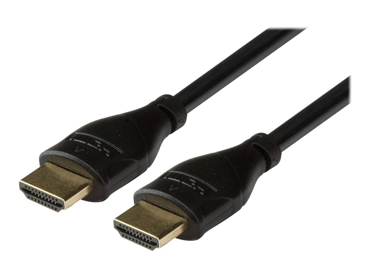Dynamix Slimline C-HDMIHSE-1H HDMI cable with Ethernet 1.5 Product shot Right-angle 79850