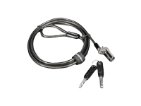 Kensington MicroSaver DS Cable Lock From Lenovo - Security cable lock - charcoal - 5 ft - for ThinkCentre M70t Gen 3; M75t Gen 2; M80s Gen 3; M80t Gen 3; M90q Gen 2; M90t Gen 3