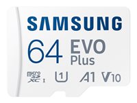 Samsung EVO Plus MB-MC64S microSDXC UHS-I Memory Card 64GB 160MB/s