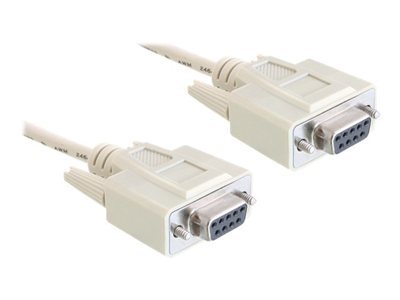 DELOCK Nullmodemkabel D-Sub9 -> D-Sub9 Bu/Bu 5.00m