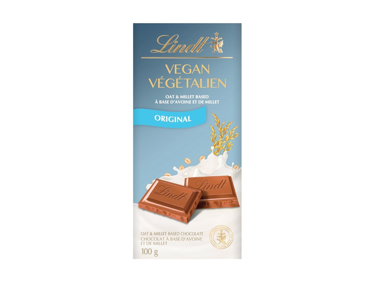 Lindt Vegan Chocolate Bar - Original - 100g