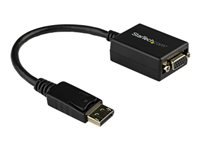 StarTech.com Adaptateur vidéo DisplayPort vers VGA - Convertisseur DP vers HD15 - M/F - 1920x1200 - Noir