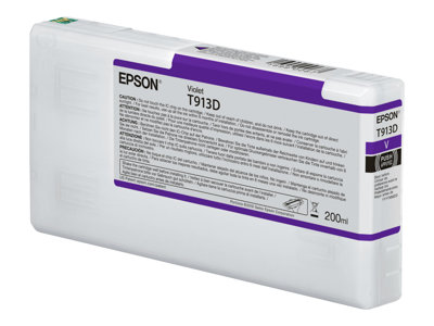 EPSON T913D Violet Ink Cartridge (200ml) - C13T913D00