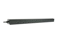 Videk Vertical Rack Mount PDU 10 Gang / 10 x UK Mains Socket to 32A ...