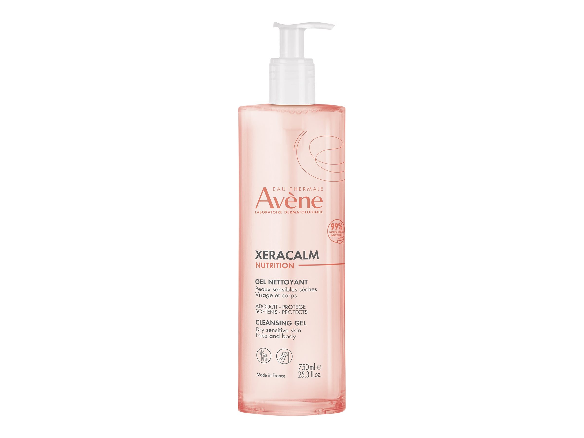 Eau Thermale Avene XeraCalm Nutrition Cleansing Gel - 750 ml