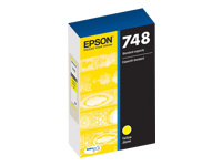 Epson 748 - Yellow - original - ink cartridge - for WorkForce Pro WF-6090, 6530, 6590, 8090, 8090 D3TWC, 8590, 8590 D3TWFC, R8590