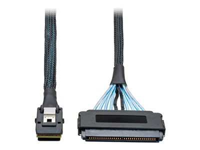 Eaton Tripp Lite Series 3ft Internal SAS Cable mini-SAS SFF-8087 to 32pin SFF-8484 4-in-1 3'