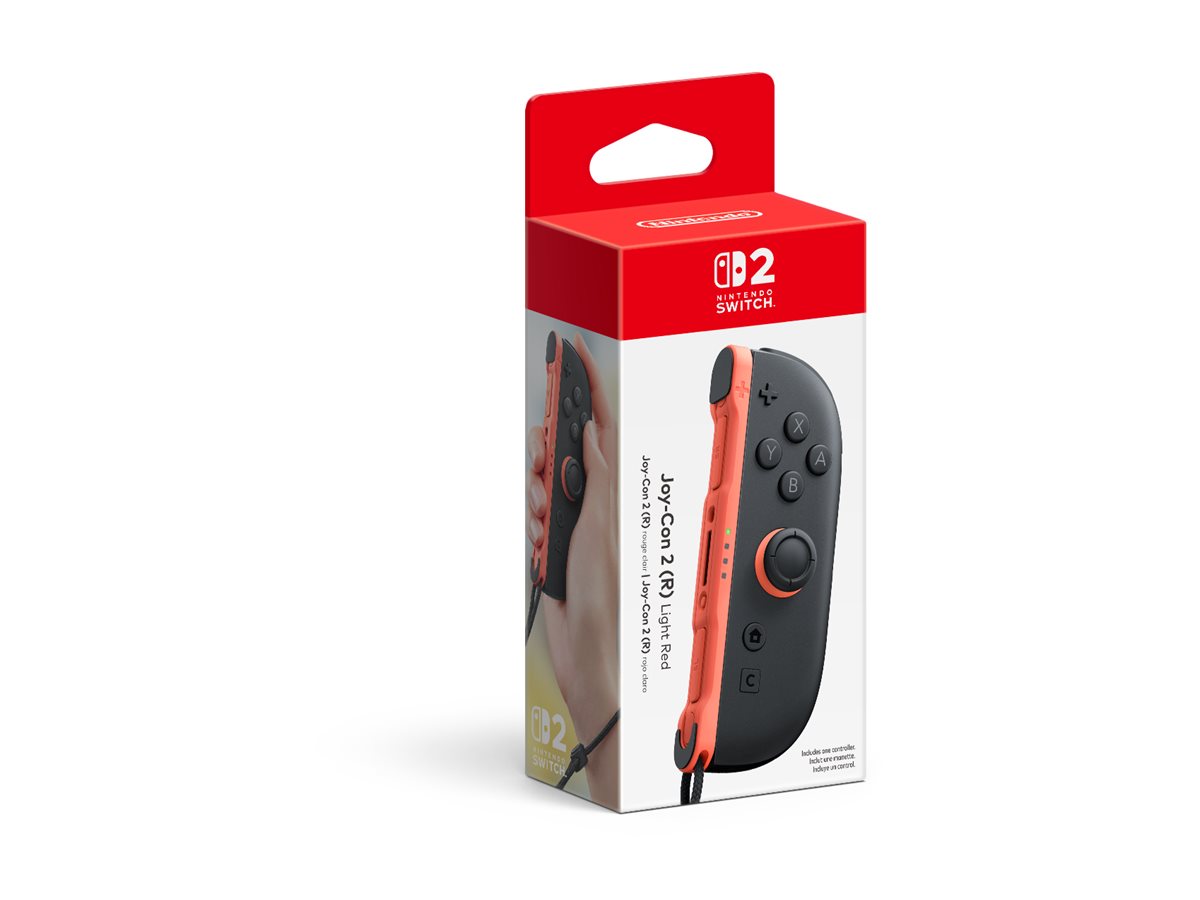 【2個セット】Nintendo JOY-CON (L)/(R) 2 Pack Nintendo Switch - Joy-Con - Neon Red - (Left/Right