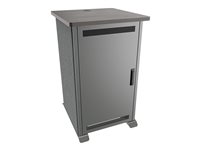 Middle Atlantic Forum cart - asian night, charcoal grey, graphite - TAA Compliant