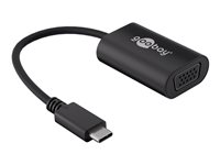 USB-Câ„¢ adapter, black, 0.2 m - USB-Câ„¢ male > V