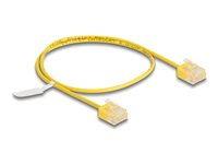 DeLOCK CAT 6 Ikke afskærmet parsnoet (UTP) 50cm Patchkabel Yellow