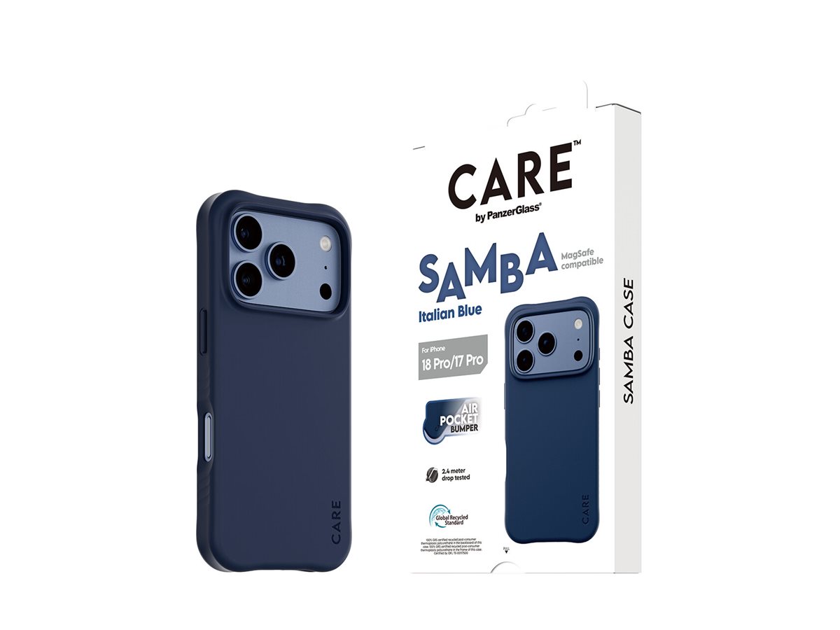 PanzerGlass CARE Apple iPhone 18 Pro/17 Pro Samba Italian Blue MagSafe – foto 3