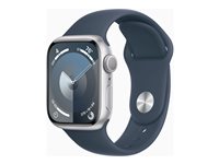 Apple Watch Series 9 (GPS) 41 mm Blå Sølv Smart ur