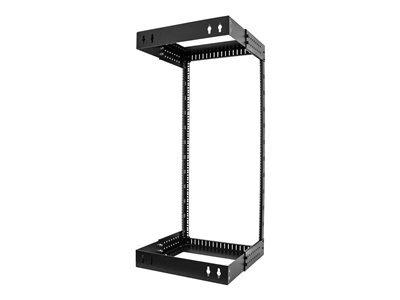 StarTech.com 2-Post 15U Heavy-Duty Wall Mount Network Rack, 19 Open Frame  Server Rack with Adjustable Depth, Wall Mount Data Rack for IT / AV / Patch