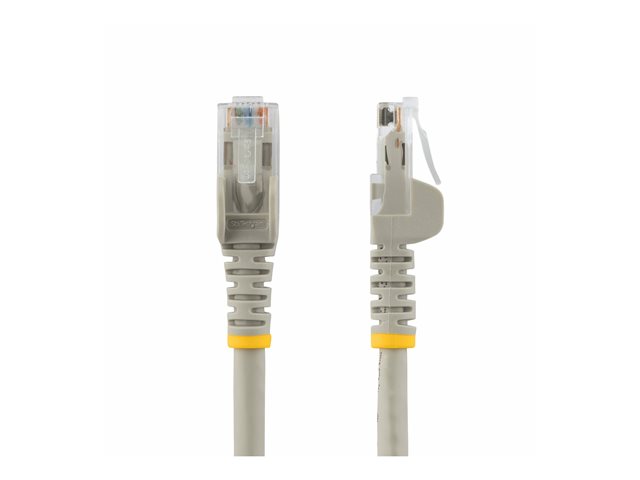 Startech 75ft CAT6 Ethernet Cable, 10 Gigabit Snagless RJ45 650MHz 100W PoE Patch Cord, CAT 6 10GbE UTP Network Cable w/Strain Relief, Gray, Wiring is