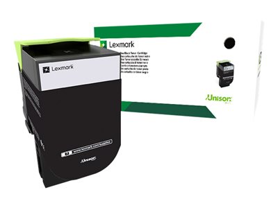 Lexmark 801HK - High Yield - black - original - toner cartridge LCCP, LRP - for Lexmark CX410de, CX410dte, CX410e, CX510de, CX510dhe, CX510dthe