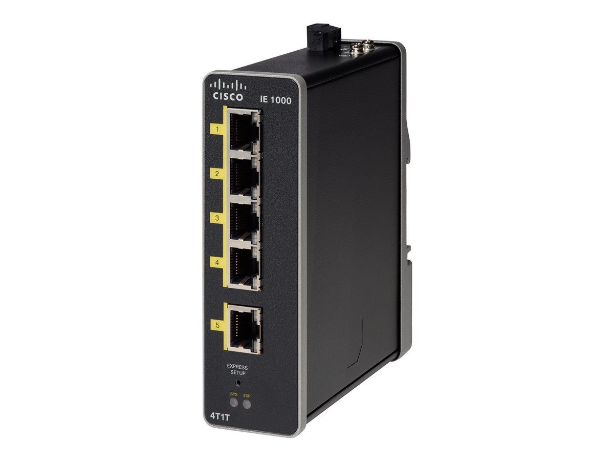 Cisco Industrial Ethernet 1000 Series - přepínač - 5 porty - řízený