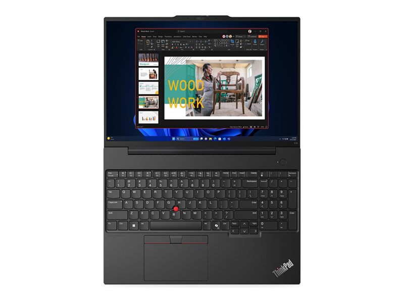 Lenovo ThinkPad E16 Gen 2 - 16" - AMD Ryzen 5 - 7535HS - 16 Go RAM - 512 Go SSD - Franais