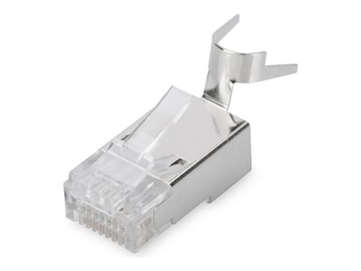 DIGITUS Modularstecker Cat6A für Rundkabel geschirmt 100S Netzwerkzubehör