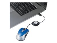 Verbatim Mini Travel Mouse - Souris - optique - 3 boutons 