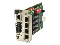 Lantronix ION C6120 Series - Convertisseur de média à fibre optique - 100Mb LAN, 100 Mb LAN (optique) - 10Base-T, 100Base-TX, 100Base-FX 