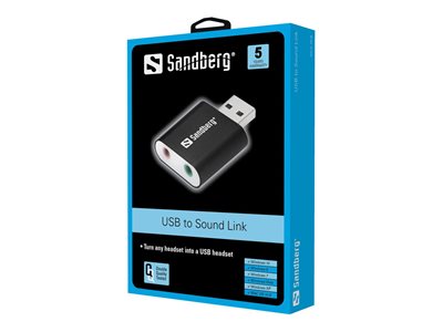 SANDBERG 133-33, Optionen & Zubehör Audio, Videoadapter 133-33 (BILD3)