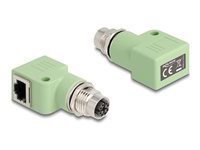 DeLOCK CAT 5e Afskærmet parsnoet (STP) Netværksadapter Grøn