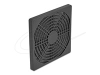 DeLOCK Ventilatorskærm 1-pack Sort
