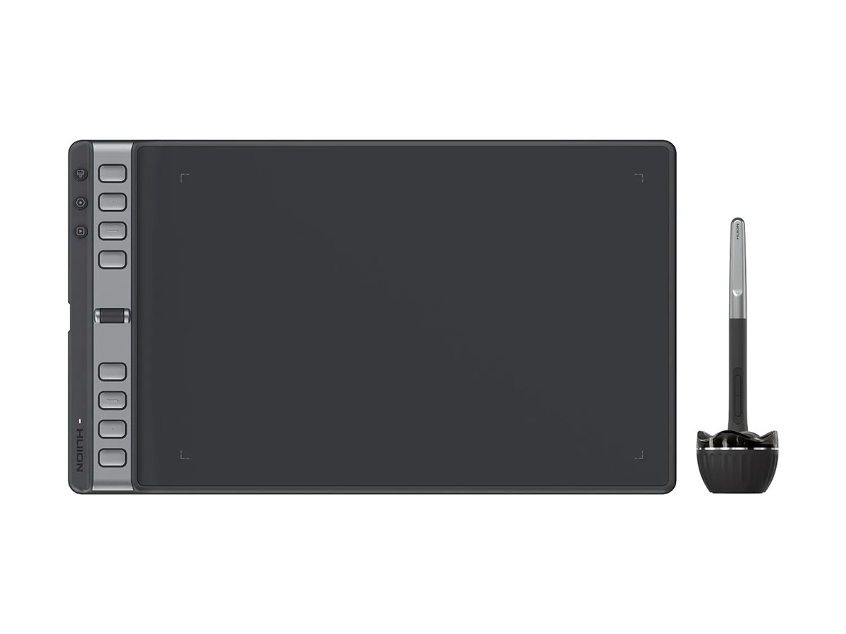 Huion Inspiroy 2 L digitiser USB-C Product shot Front 79801