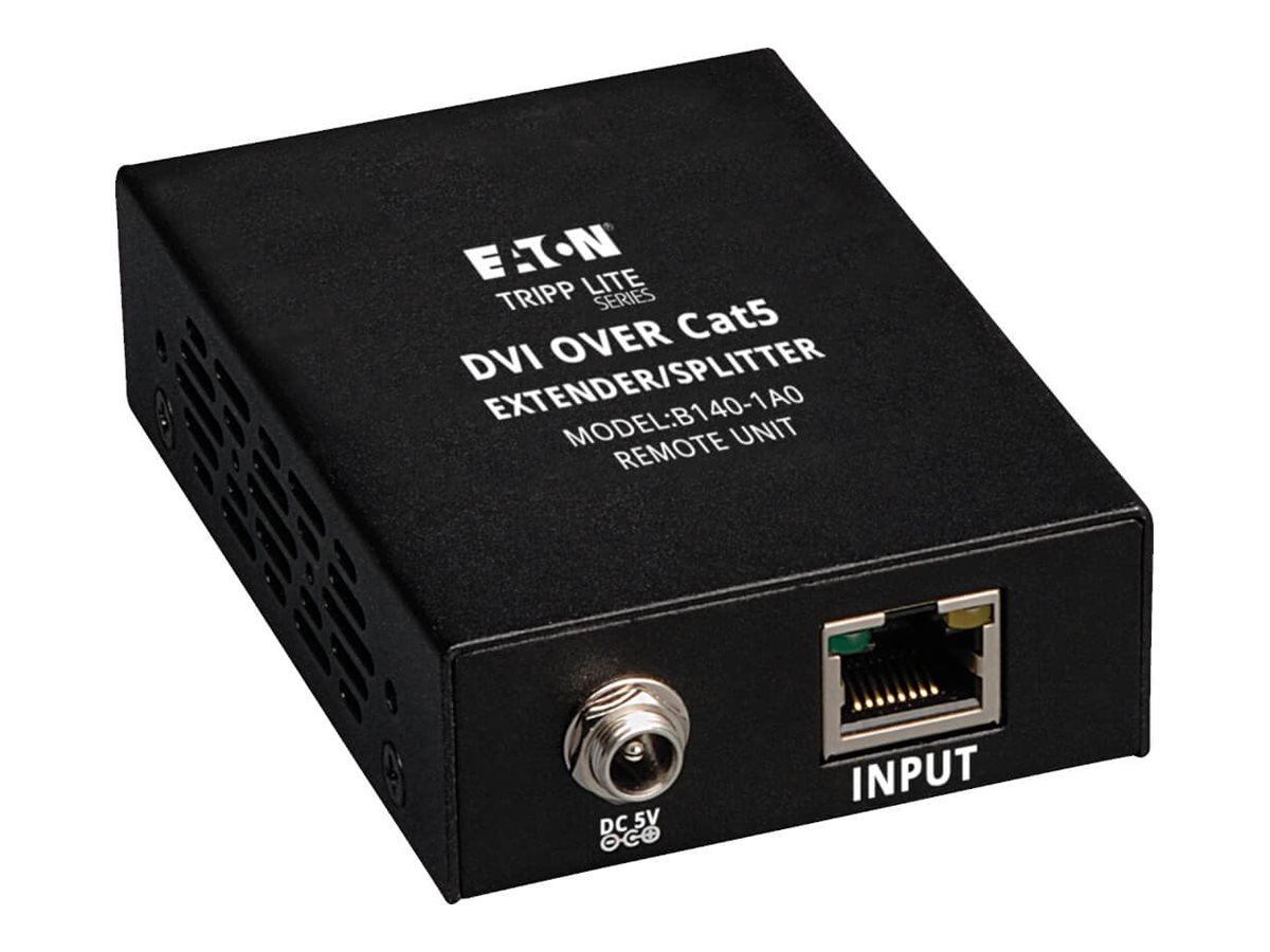Tripp Lite DVI Over Cat5/Cat6 Active Video Extender Remote Video Receiver 1920 x 1080 200'
