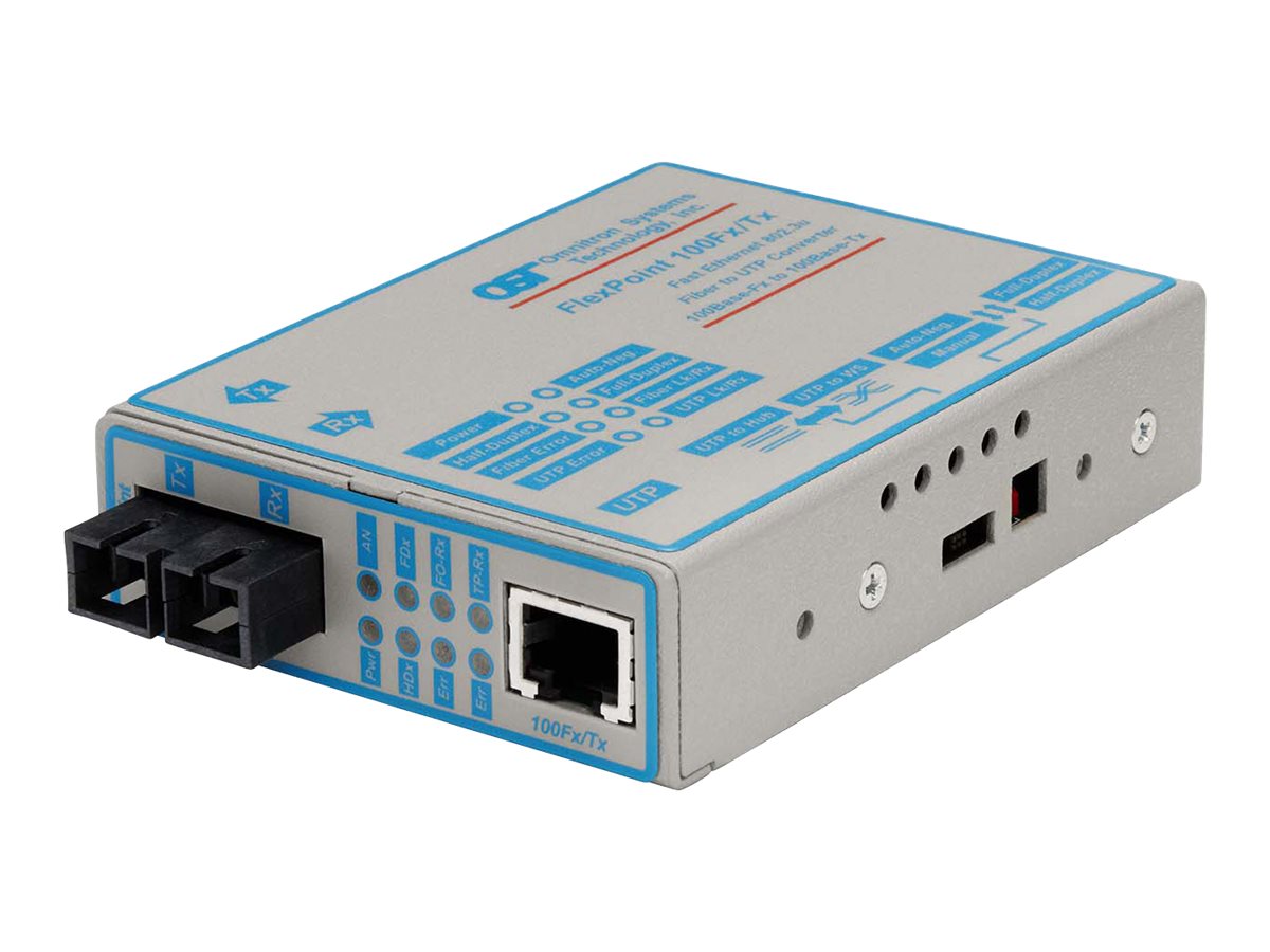 Omnitron FlexPoint 100Fx/Tx