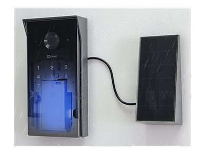 EZVIZ CS-EP7 video intercom system wireless (802.11b 802.11g 802.11n 802.11ac) hardwired Product shot Right-angle 79250