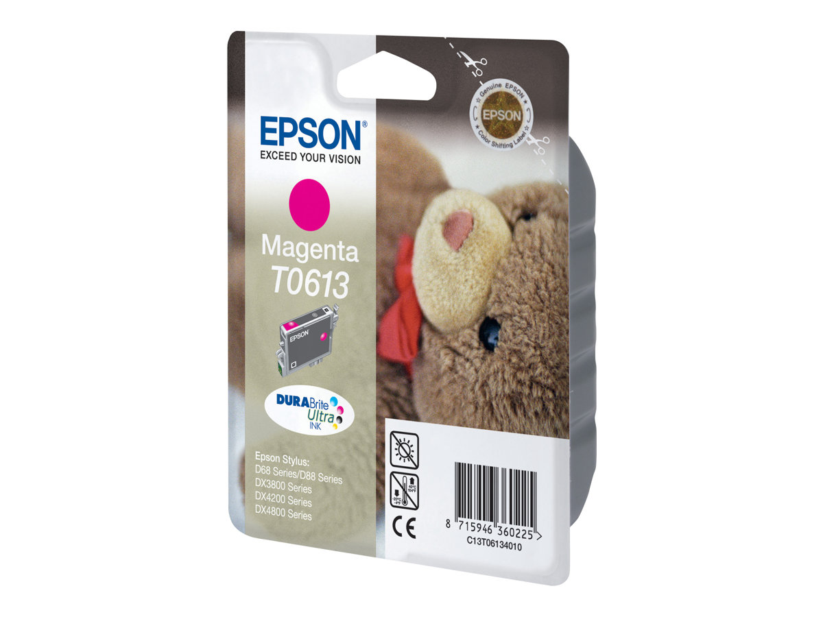Epson T0613 - purpurová - originální - inkoustová cartridge – foto 4