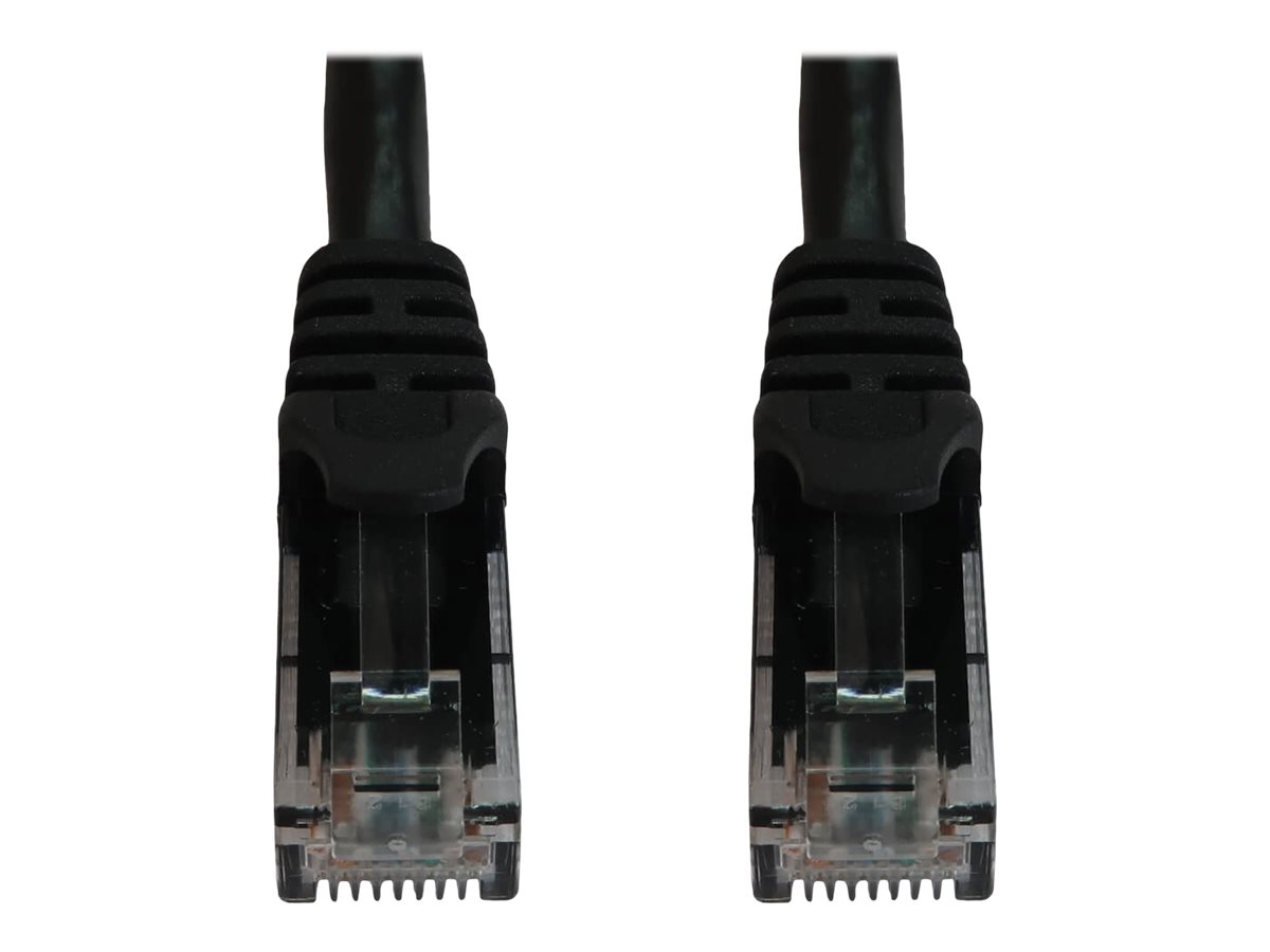 Tripp Lite Cat6a 10G Snagless Molded UTP Ethernet Cable (RJ45 M/M), PoE, Black, 2 ft. (0.6 m) - network cable...