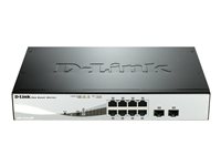 D-Link Web Smart DGS-1210-08P - switch - 8 ports - Managed - rack-mountable